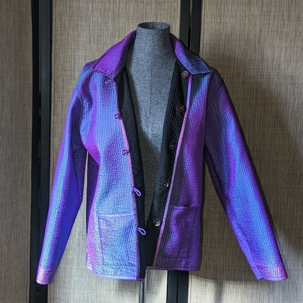 REVERSIBLE Iridescent Black/Purple - Picture 4 of 9